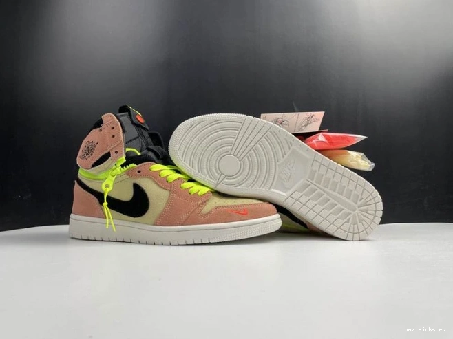 Rep High Jordan 1 Peach Air Switch CW6576-800 0528